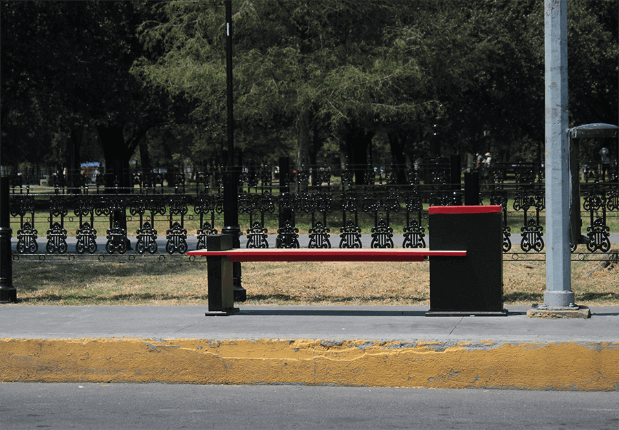 Mobiliario tecnológico en las calles de Monterrey